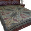 Indian Bedspreads Blanket Kashmir Moroccan Bedding King Size Bed Throw