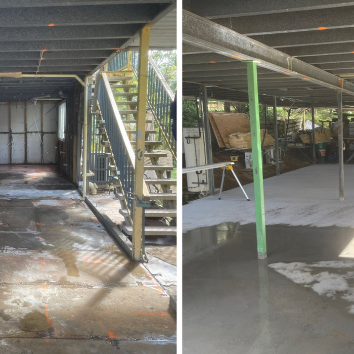 Slab fix up