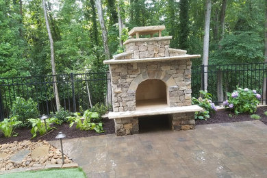 Example of a patio design in Atlanta