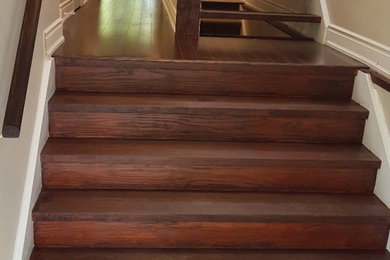 Inspiration for a timeless staircase remodel in Toronto