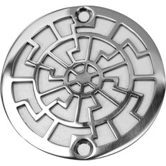 Shower Drain, 3.25 Diameter, Octopus Design by Designer Drains 