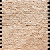 Ivory, Light Travertine Split Face Mosaic Tile, 12"x12" Sheets, Set of 5