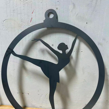 Custom Laser Cut Decorative Metal Art