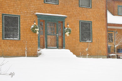 Traditional exterior home idea in Boston