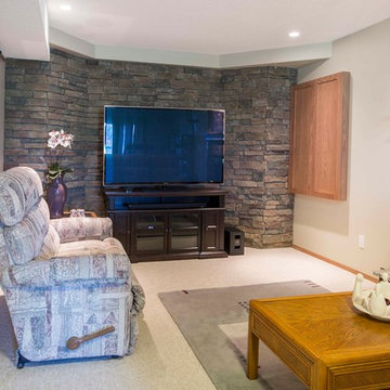 Stairway, Basement & Laundry Room Renovation