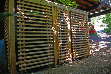 Design ideas for a contemporary landscaping in Seattle.