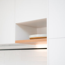 Modern White & Timber Kitchen - Products