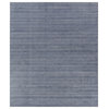 Addison Modern Classic Varied Pattern Aged Blue Bamboo Silk Rug, 12'x15'