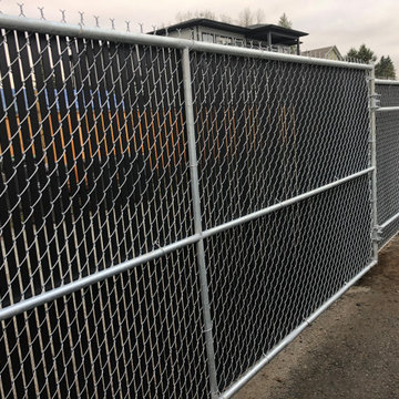 Chain Link Trailer Gate