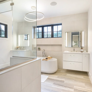 This Old House - Farmhouse Master Bathroom