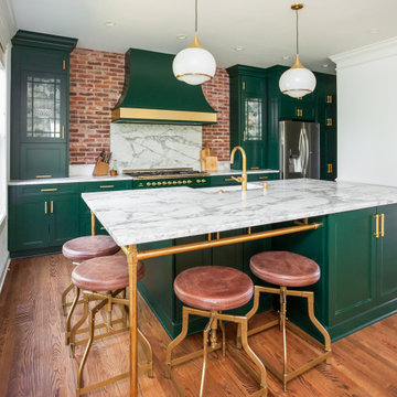 French Industrial Cafe: A European Inspired Kitchen in the Lowcountry