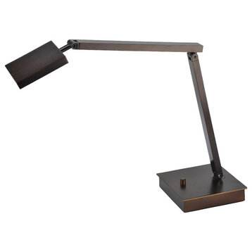 Access Lighting TaskWerx LED Table Lamp 72005LEDD-BRZ, Bronze