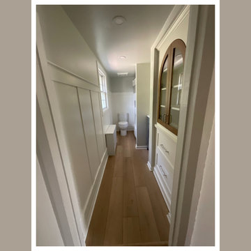 Bathroom Renovation with Custom Linen Closet