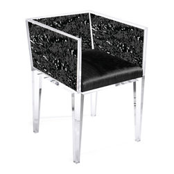 Black Sequin Chair - Armchairs And Accent Chairs