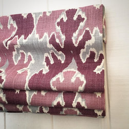 Custom Window Treatments - Roman Shades