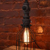 West Ninth Vintage Industrial Pipe Table Lamp