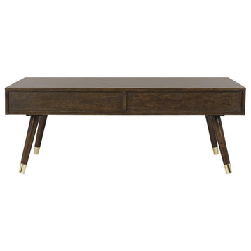 Levinson Gold Cap Coffee Table