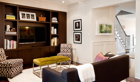 Houzz Tour: A Beige New Build is Transformed into a Fun Party House