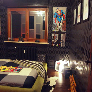 Interior design project: 70's and comics