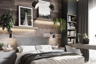 Example of a mid-sized bedroom design in Orlando