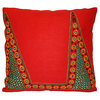 Indian Shisha Mirrored Fabric Pillow