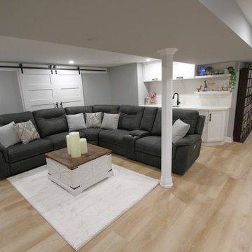 From Dark & Unfinished to the Ultimate Hangout Spot!