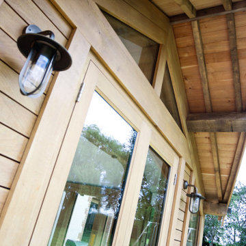 Green Oak Framed Garden Room