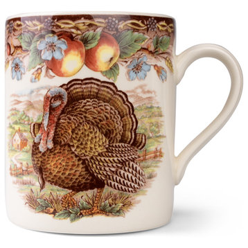 Cuthbertson Turkey Mug, Set of 4
