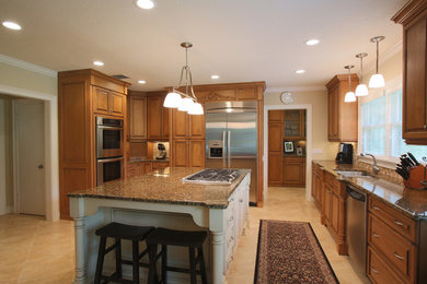 Elegant kitchen photo in Other