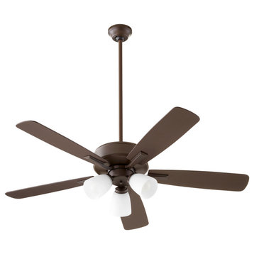 Ovation Transitional Ceiling Fan in Oiled Bronze