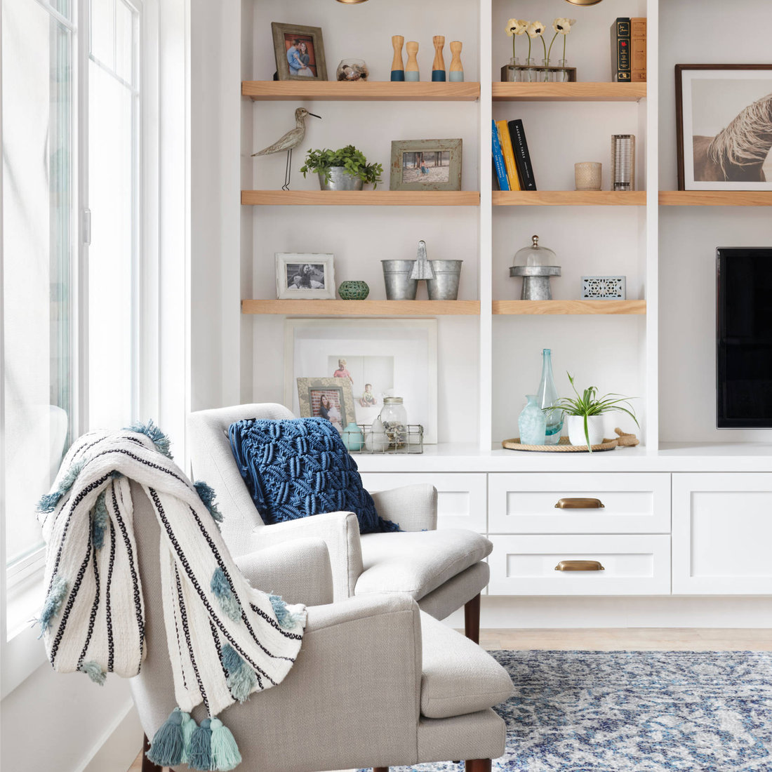 Navy is a Neutral Ranch Remodel & Addition