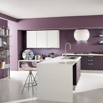 Modern Italian Custom Made Kitchens by LUBE