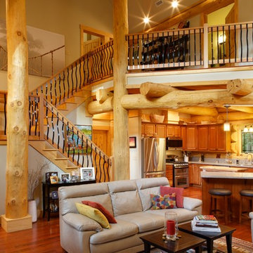 Handcrafted Log Home