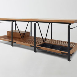 MARCH Worktables - Kitchen Islands And Kitchen Carts