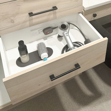 Bathroom Vanity In-Drawer Outlets