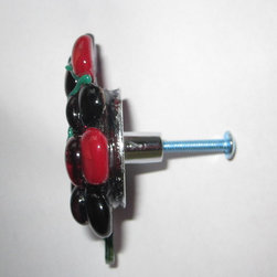 Glass pulls and knobs for drawers and cabinets - Cabinet And Drawer Handle Pulls