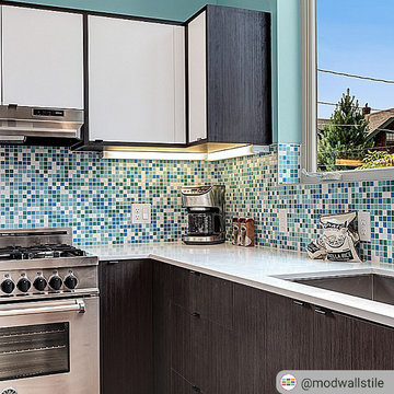 Brio Glass Mosaic Tile Custom Blend