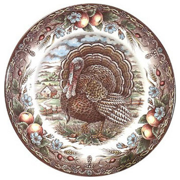 Cuthbertson Turkey Dinner Plate, 11", Set of 4