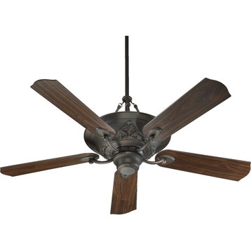 Quorum 56" 5-Blade Salon Ceiling Fan, Oiled Bronze