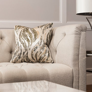 Timelessly chic, endlessly adaptable luxury living room