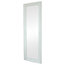 Tall / Long White Ornate Wall / Leaner Mirror 47cm x 142cm
