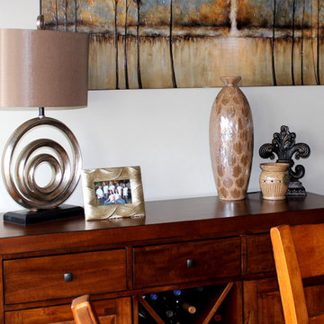 Simple Elegant Decor for New Custom Home
