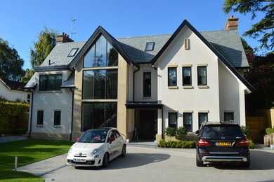 This is an example of a modern home in Cheshire.