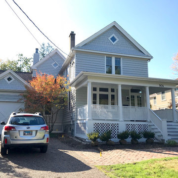 Artisan Siding, Glencoe, IL Colonial Home Exterior Remodel