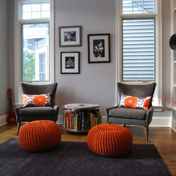 Sun-filled Music and Reading Room