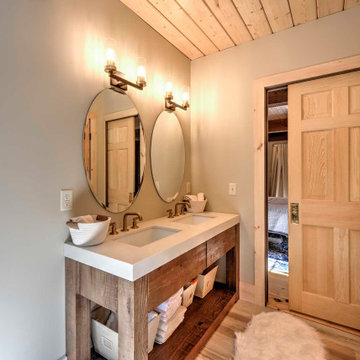 Primary Bath with Copper Tub - West Dover, VT