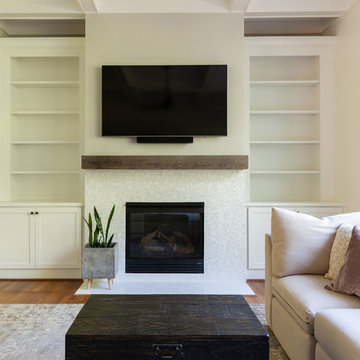 BEFORE & AFTERS: June Kitchen and Living Room Reface