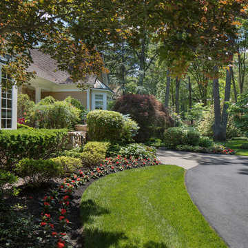 Cherry Hill Patio with Unique Fire Pit