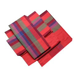 Columbian Red Napkins - Napkins