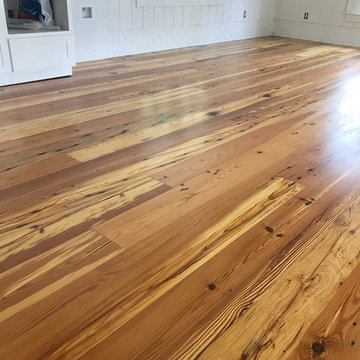 Random width antique heart pine (Barwick, GA)